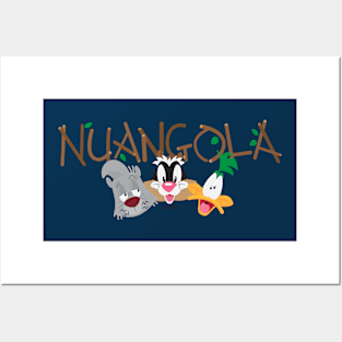 Nuangola Cartoons est 1990 Posters and Art